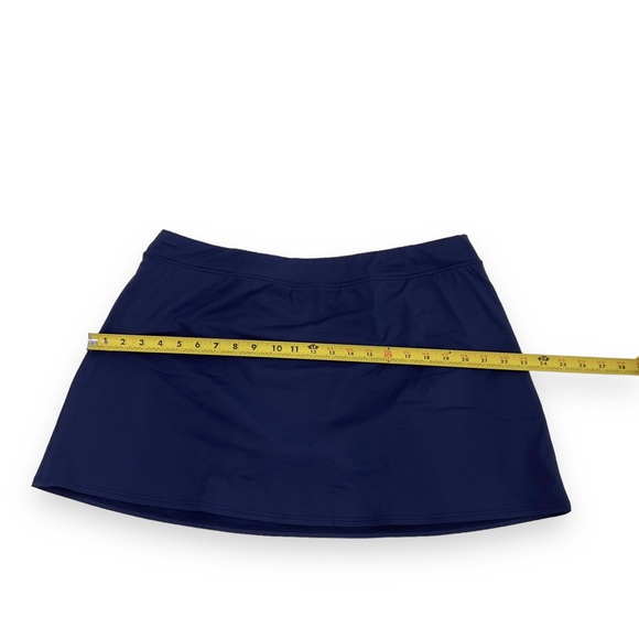 Lands End Swim Skirt with built-in briefs Style 347223 Navy size 18 - Picture 8 of 9